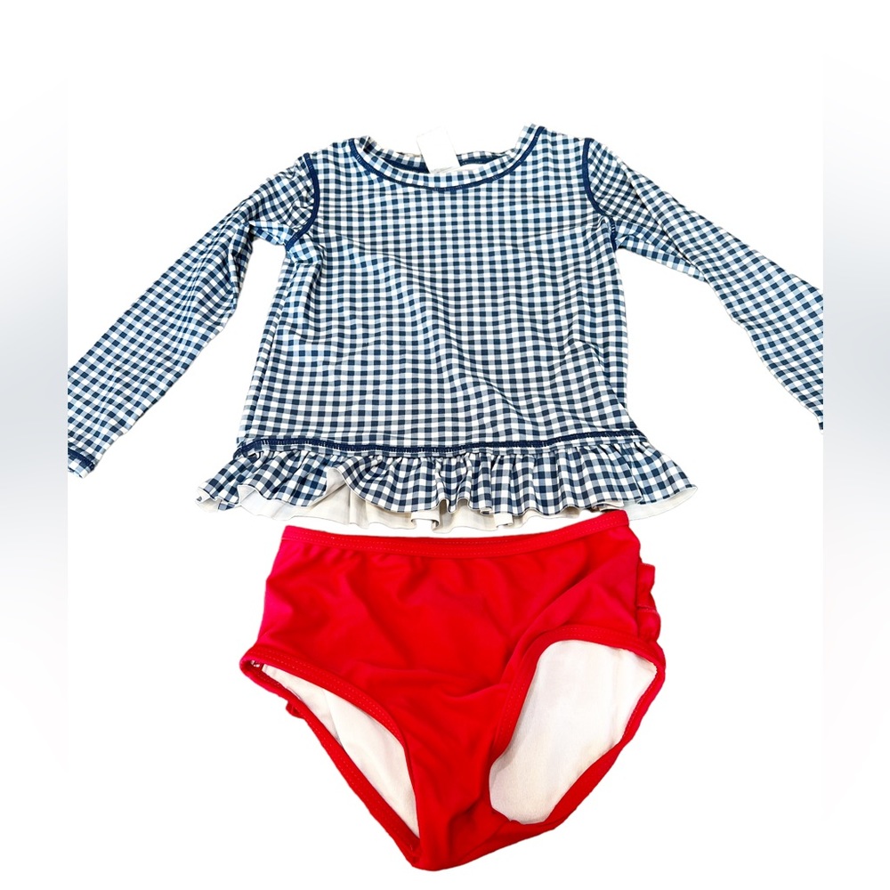 Ruffle butts, two piece swimsuit size 4T